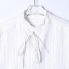 SDSA男装2026新款高贵轻奢时尚简约纯色带条纹衬衫百搭韩系衬衣 商品缩略图1