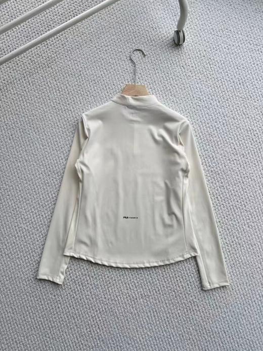 F0306119女长袖T恤春季新款网球运动日常通勤半拉链户外健身训练上衣 商品图6