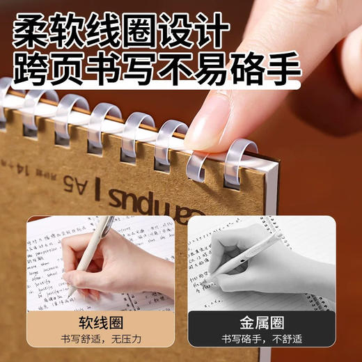 国誉自填式月计划软线圈本 商品图2