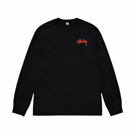 F030684春季童趣休闲圣诞老人印花情侣圆领长袖T恤 商品图1