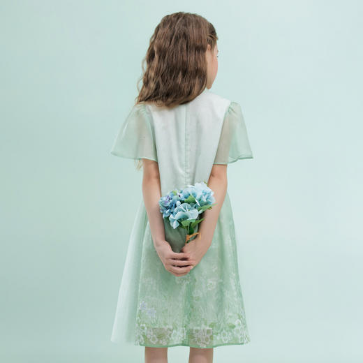 笛莎/Deesha 【观山见】2026年夏季新款女童连衣裙 商品图4