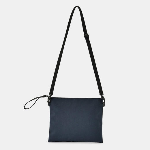 日式无印西川便携中挎包良品手机包零钱包单肩包便携防水挎包中号 商品图0