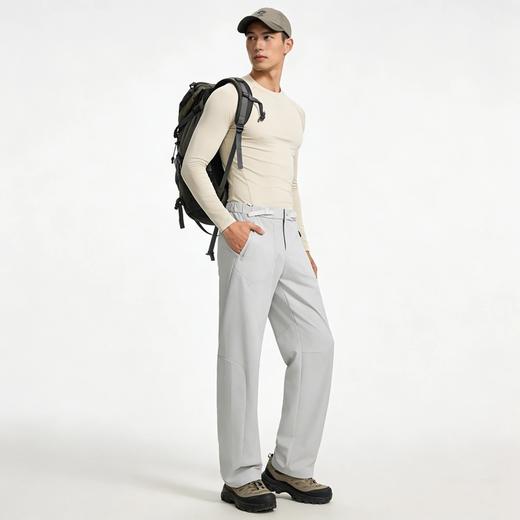 【防泼耐磨 版型显瘦】情侣百搭休闲户外软壳裤（E99-2026015） 商品图4