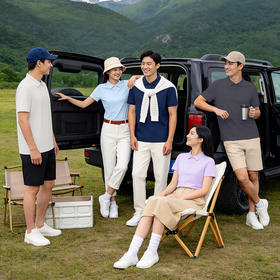 狂野橘子·冰氧零感polo衫 | 免烫、抗菌、不粘身，添加薄荷醇凉感因子，男女同款，共6色可选，酷热下专属于你的无尽清凉！