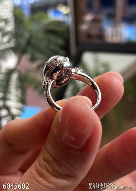 6045602，蛋面戒指。具体价格微信咨询 商品图5