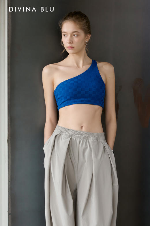 DIVINA BLU 马赛系列 迪唯纳提花斜肩文胸S125 商品图4