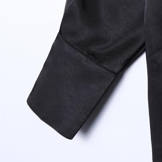 SDSA男装2026新款高贵轻奢韩版时尚简约垂坠感宽松长袖衬衫百搭 商品图3