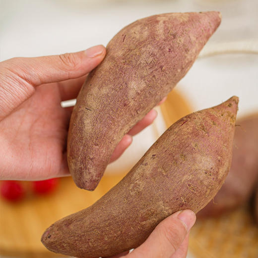 【基地直发】云南高山蜜糖紫薯，肉质软糯香甜，无丝无筋，薯香浓郁，沙地种植自然生长，净重3斤/4.5斤 商品图9