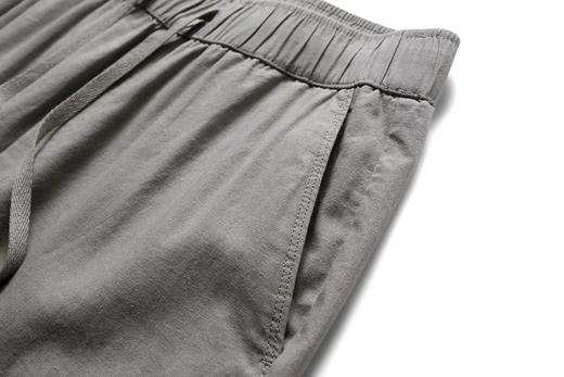 F030643早春松弛感穿搭棉麻混纺透气亚麻休闲裤长裤 商品图10