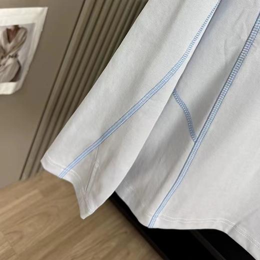 F030672户外山系撞色明线空气层柔软透气运动长袖T恤衫 商品图6