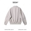 SDSA男装2026新款高贵轻奢复古工装风翻领夹克大口袋铆钉外套宽松 商品缩略图4
