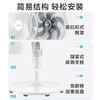 美的SAF30AC电风扇家用落地扇台立两用7叶机械式电扇简约新款宿舍 商品缩略图2