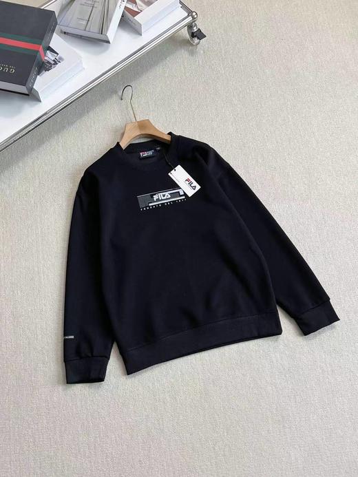 F030625男士圆领套头卫衣时尚简约基础休闲上衣 商品图7