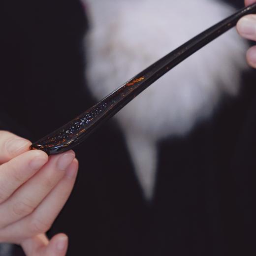 【金光梵莲发簪】木胎大漆螺细金箔、禅意汉服配饰手工非遗簪子 商品图6