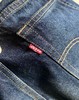 F030619男士基础款水洗做旧小直筒休闲牛仔裤 商品缩略图9