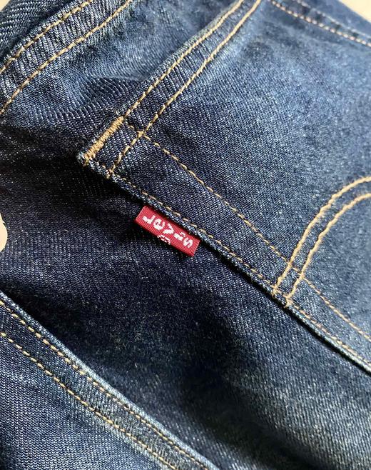 F030619男士基础款水洗做旧小直筒休闲牛仔裤 商品图9