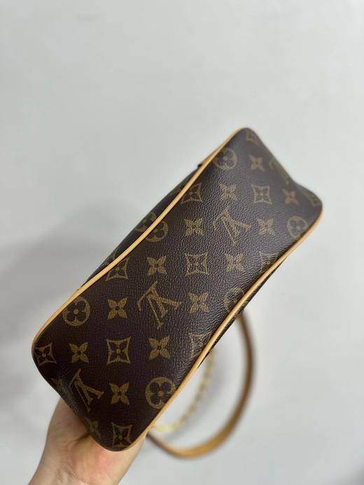 F030632通勤托特老花百搭链条腋下单肩牛角包 商品图8