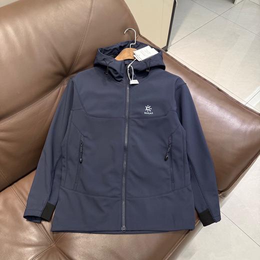 凯乐石连帽软壳外套防风防泼水弹力户外运动登山徒步男女款（内里薄绒） 商品图1