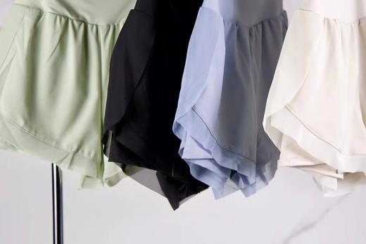 F030669运动短裤女夏季高腰健身跑步裤防走光透气速干训练三分裤瑜伽裤 商品图4