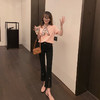 【💚微喇叭牛仔裤69.9/件】女九分裤开叉2026春夏季新款修身小个子显腿长裤潮聚 商品缩略图1