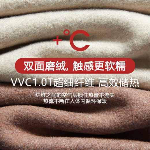 日式无印女士秋冬保暖秋裤良品羊毛蚕丝秋衣裤打底裤加绒加厚内衣 商品图1