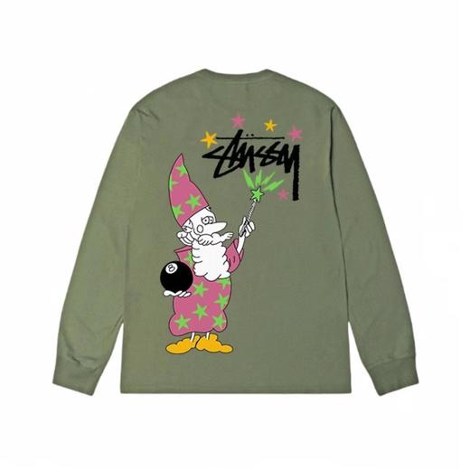 F030684春季童趣休闲圣诞老人印花情侣圆领长袖T恤 商品图4