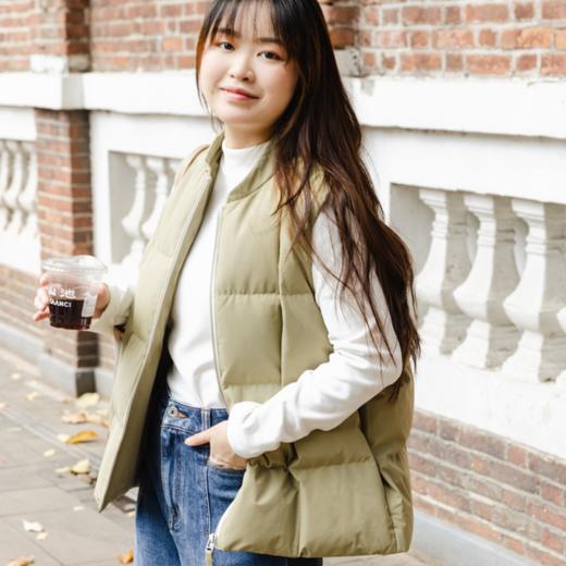 羽绒马甲|95%罗曼白鹅绒，厚实保暖，百搭不挑人 商品图3