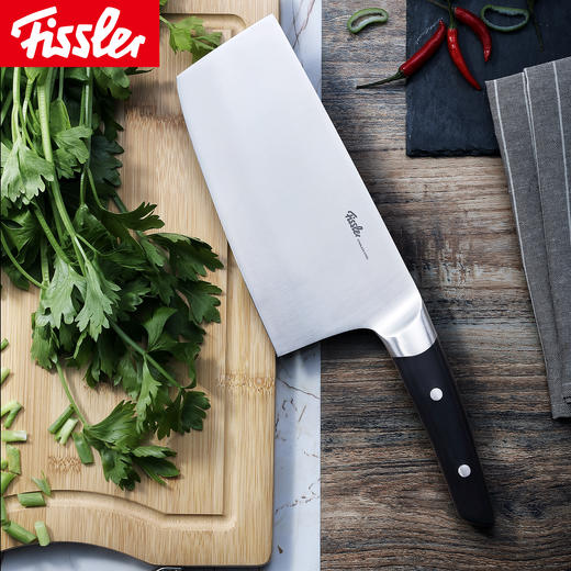 德国菲仕乐Fissler刀具厨房套装厨具菜刀家用18CM中式菜刀 商品图0