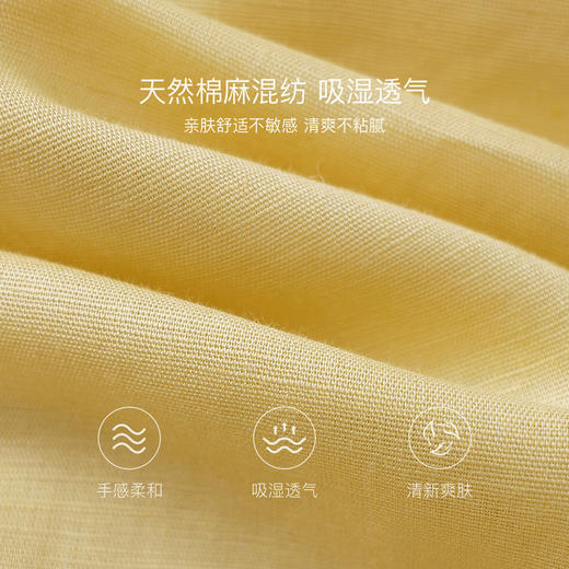 马克珍妮花边云肩女童亚麻连衣裙2026年夏装新款561028 商品图4