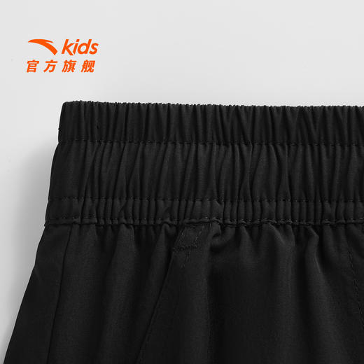 安踏儿童男大童运动长裤2026年夏季新款亲肤透气中大童潮流工装裤352628503 商品图1