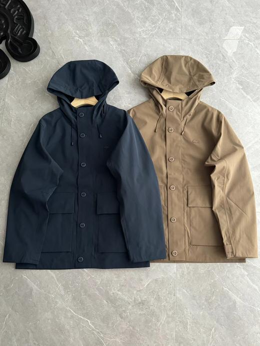 F030647男装防风防水复古潮流百搭舒适宽松连帽外套 商品图0