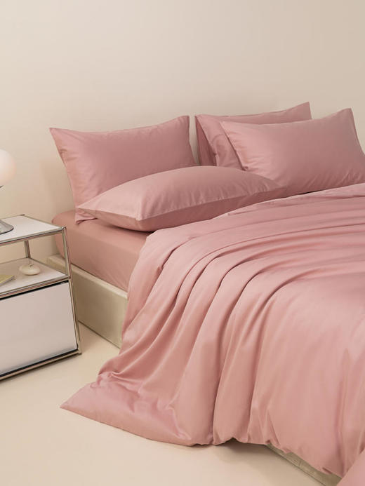 【代发】绎生活 绮梦床笠（紫色/粉色）四件套 商品图1