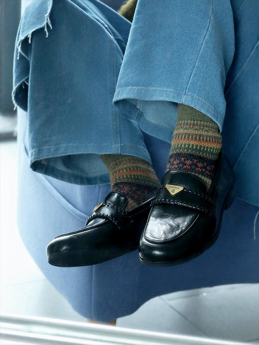 【部分尺码预售7-10天】【乐福鞋】 手抓牛皮面料+猪皮内里透气不闷汗  春天出门踏青穿它很出片 商品图1