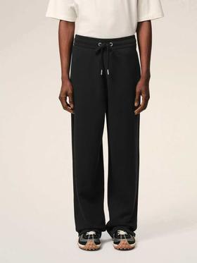 【9hd1】贵子同步男子针织休闲刺绣直筒长裤！！