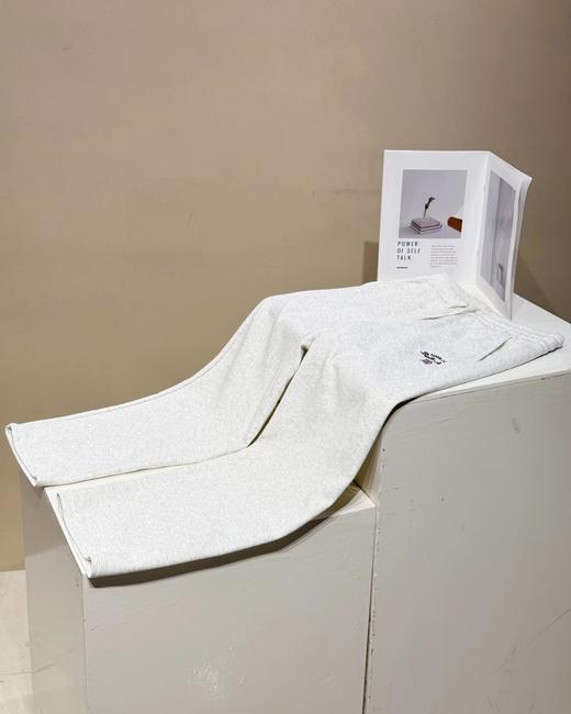 F0306120男士阔腿裤运动长裤万针刺绣工艺春款宽松直筒裤时尚舒适休闲裤 商品图7