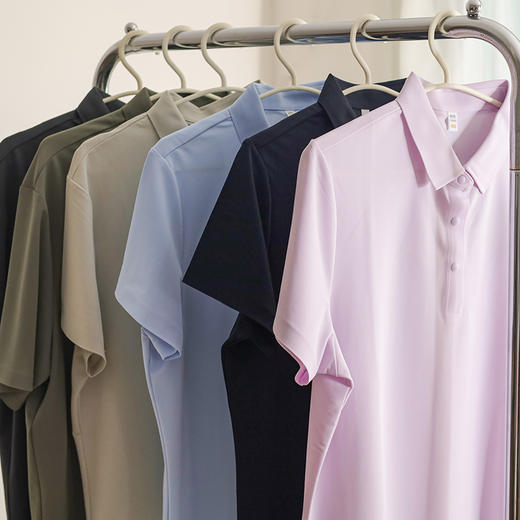 狂野橘子·冰氧零感polo衫 | 免烫、抗菌、不粘身，添加薄荷醇凉感因子，男女同款，共6色可选，酷热下专属于你的无尽清凉！ 商品图1