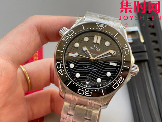 欧米茄JVS海马300米系列 原装开模 黑海马 男士腕表 表径42mm 商品图2