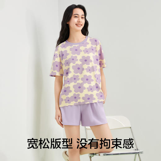 【清仓捡漏】【M-XXL】【有棵树】女士家居服夏季睡衣套装 商品图3