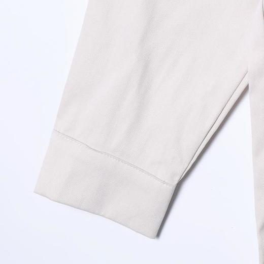 SDSA男装2026新款高贵轻奢极简风贴标长袖衬衫宽松高级感百搭衬衣 商品图3