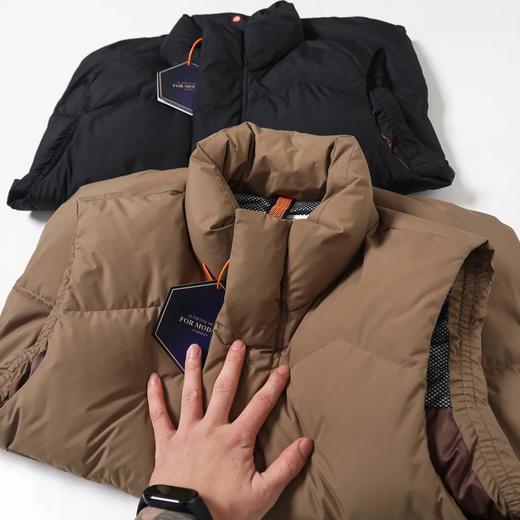 F030605男士立领90%白鸭绒背心休闲保暖马甲外套 商品图6