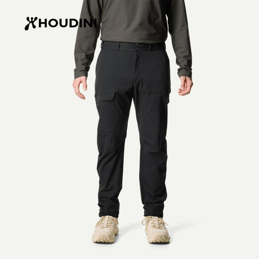 HOUDINI胡丁尼 Go Pants 走起 第二代男户外轻薄抗撕裂徒步登山软壳长裤 860086 商品图4