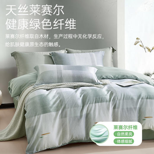 天丝莱赛尔印花四件套(卡尼克) 商品图1