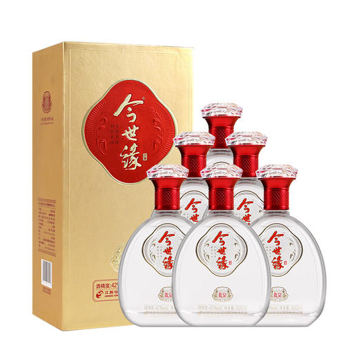 今世缘 礼义 42度 幽雅醇厚型  白酒 500ml*6瓶 商品图5