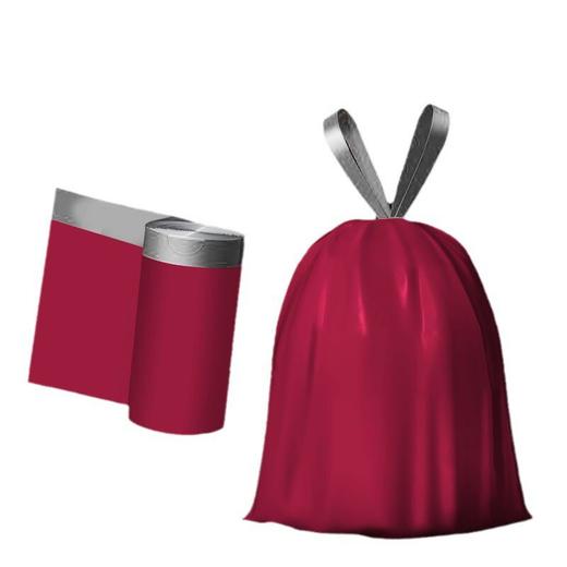 垃圾袋家用大号卫生间厕所加厚免撕抽绳厨房专用黑色塑料袋实惠装 商品图4