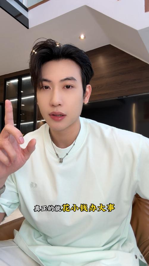 SDSA男装2026新款重磅纯棉短袖T恤侧开叉按扣设计感宽松圆领上衣 商品图0