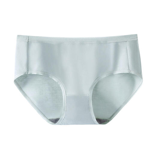 简约日式无印女士三角内裤良品莫代尔内裤纯色女款中腰内裤莫代尔 商品图2