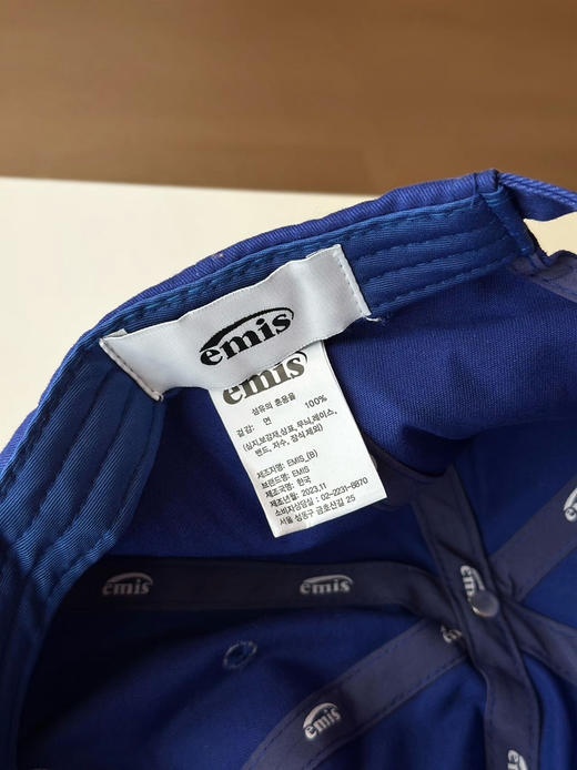 纯正韩单emis可乐标狗爪刺绣棒球帽鸭舌帽 商品图10