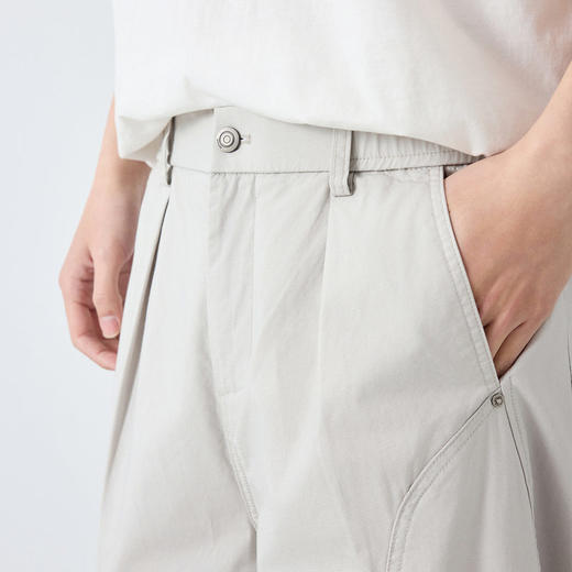 墨麦客男装美式休闲小弯刀裤2026春新款全棉宽松男士休闲裤91571. 商品图1