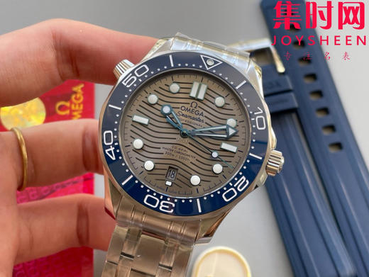 欧米茄JVS海马300米系列 原装开模 灰海马 男士腕表 表径42mm 商品图2