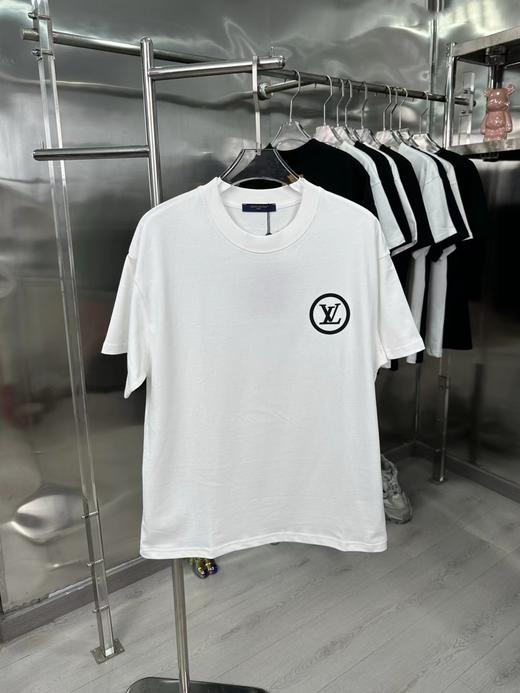 F030691新款人头毛线字母硅胶logo情侣休闲短袖T恤 商品图2